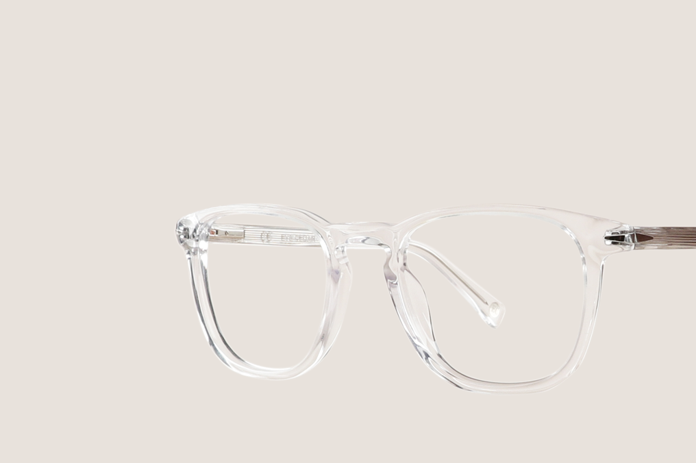 Lunettes transparentes