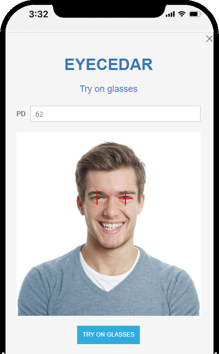 Déplacez la mise au point vers le centre de vos yeux.